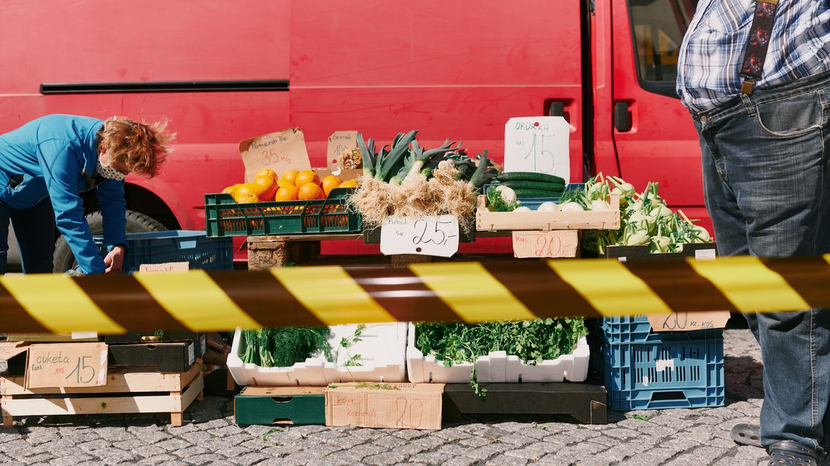 Pražská tržnice otevřela zeleninový trh pod širým nebem